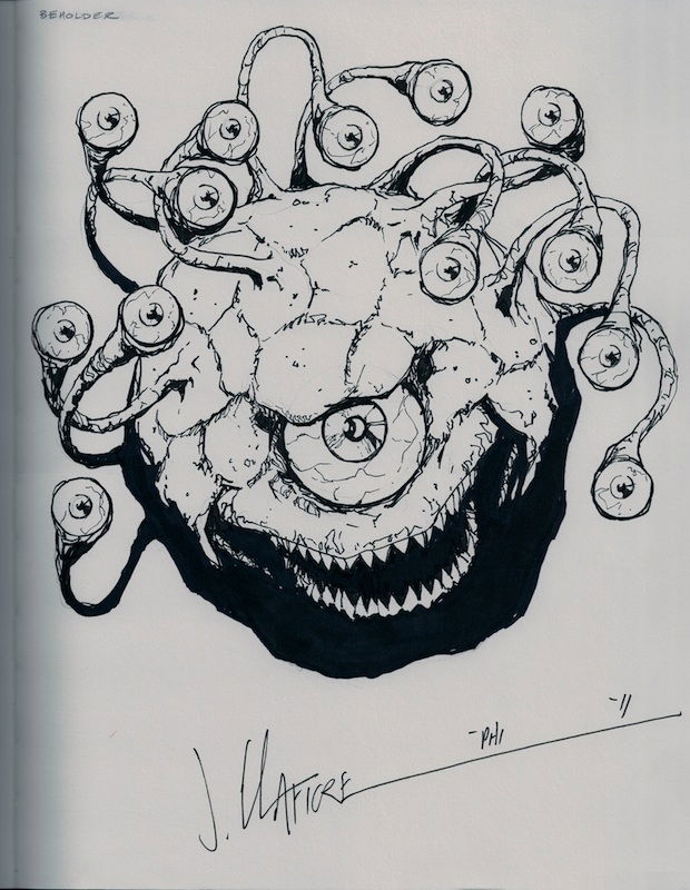 original beholder art