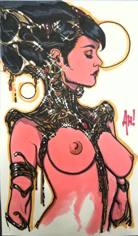 Adam Hughes Dejah Thoris Commission Nudity Nsfw In Ryan Walters S