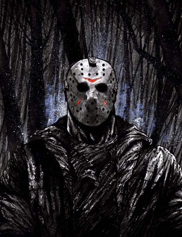 Friday the 13th , in Kris Justice's My pencils and inks Comic Art ...
