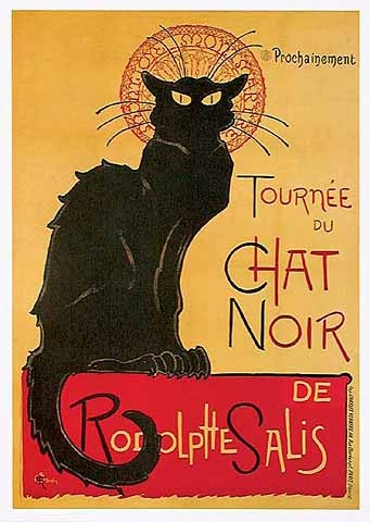 Theophile Steinlen Tournee Du Chat Noir Art Print Poster In Nancy Young S Prints Posters And Lithographs Classic To Modern Comic Art Gallery Room