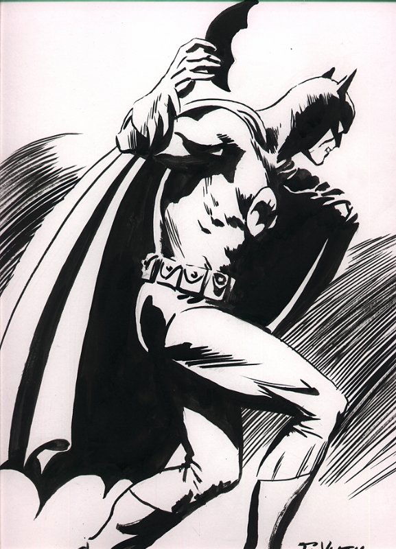 Thomas Yeates Batman sketch, in John El-Hajjeh's Convention Sketches ...