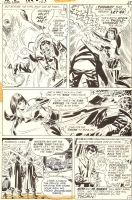 FS - Lois Lane 127 pg 7 by Heck 1972 Rose and the Thorn end page Comic Art