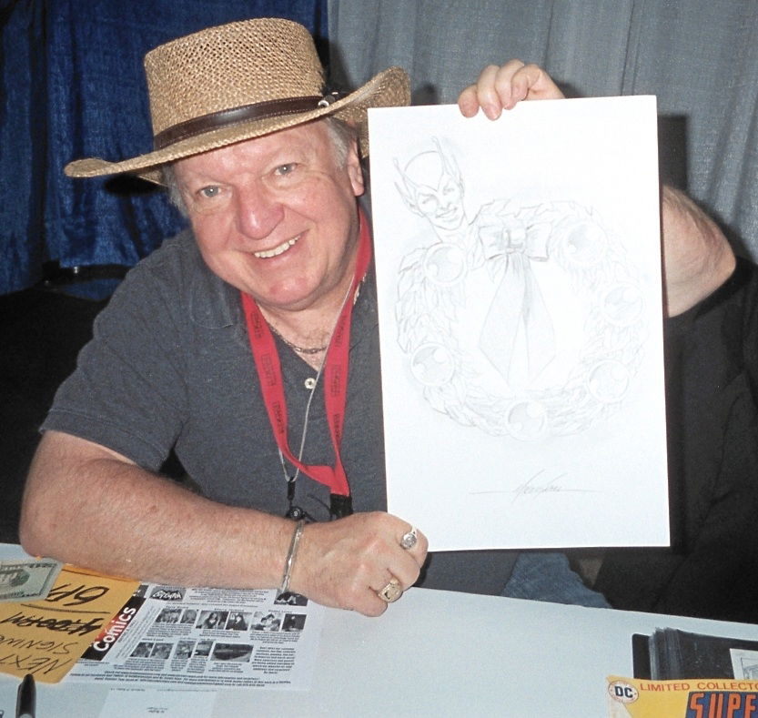 Mike Grell, in Dewey Cassell's Artist - GRELL, Mike Comic Art Gallery Room