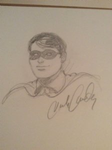 ROBIN sketch by Nick CARDY signed * DC Teen Titans & Batman, Comic Art