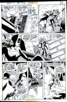 Detective Comics #416 p4 Batgirl 1971 signed by Don Heck - NFS Comic Art
