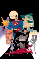 Bruce Timm - Batman Superman Adventures Worlds Finest: TOCA Cover Art, Comic Art