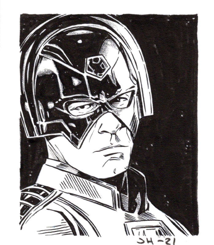 Peacemaker, in Shane Simek's DC Comics Sketches and Original Art Comic ...