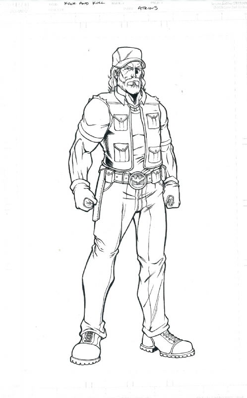 GI Joe Data Desk Rock And Roll, in Shane Simek's G.I. JOE Orignal Art ...