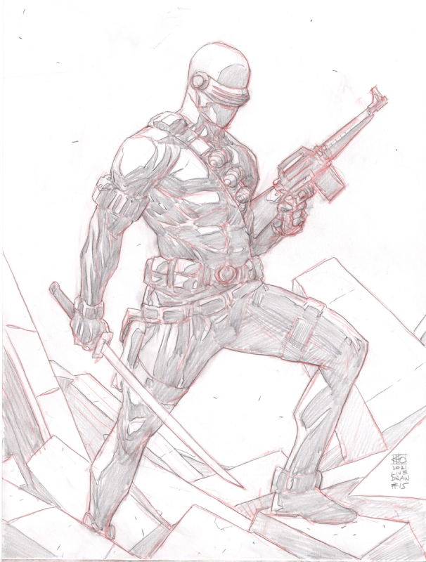 Snake Eyes, in Shane Simek's G.I. JOE Sketches and Commissions Comic ...