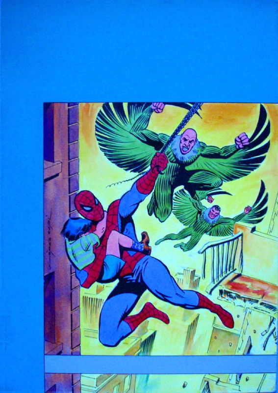 Spiderman V3 nº 31 Cover by Lopez Espi La presa del Buitre , in Vicente  B.'s LOPEZ ESPI , RAFAEL Comic Art Gallery Room