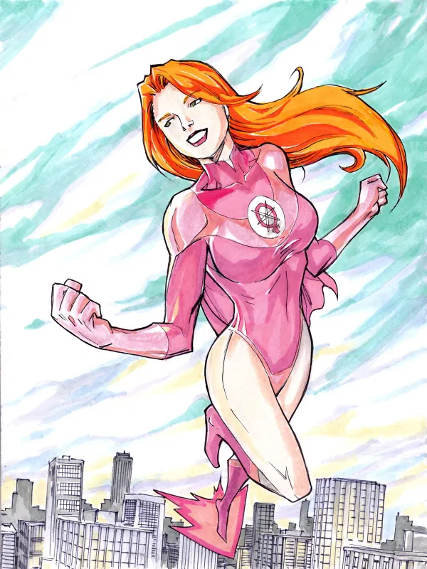 Atom Eve In Andrew Varcho S Image Invincible Comic Art Gallery Room