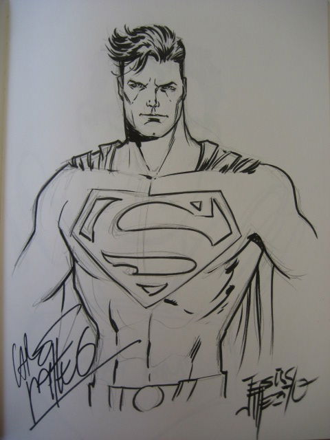 Superman by Carlos Pacheco and Jesus Merino, in Richard Oh's SDCC 2007 ...