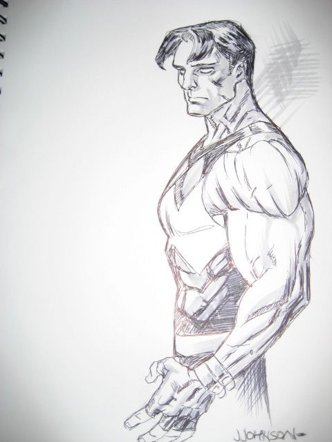 Wonder Man by Jeff Johnson, in Richard Oh's Jeff Johnson Comic Art ...