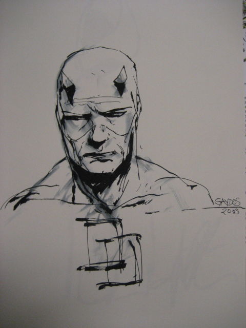 Daredevil by Michael Gaydos, in Richard Oh's SDCC 2008 Comic Art ...