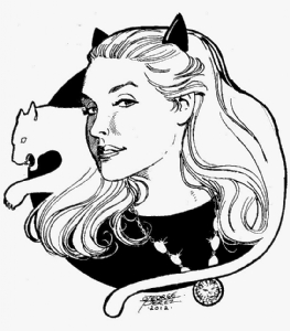 Julie Newmar Catwoman by George Perez , Comic Art