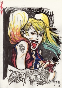 Harley Quinn by Paul Pope , Comic Art