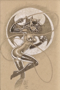 Catwoman 1 cover (1993) by Jim Balent , Comic Art