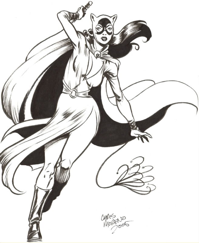 Golden Age Catwoman by Chris Moreno, in Anthony F's 2005 4 22-24 ...