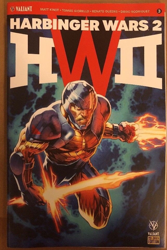 Harbinger Wars II #3 Cover SOLD!, In Dan Moler 's $ Tomas Giorello ...