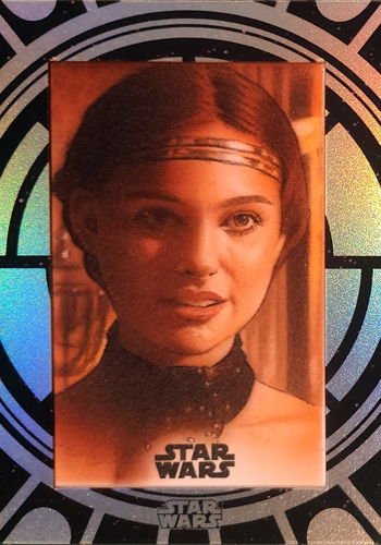 Padme Star Wars In Brian Schillingers Sketch Cards Star Wars Comic Art Gallery Room 