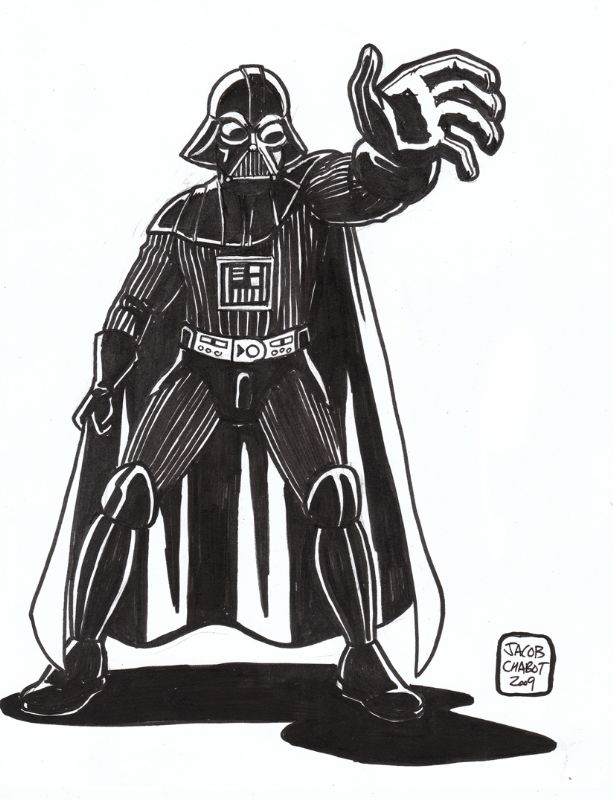 Jacob Chabot - Darth Vader, in Justin Leigh Leiter's JACOB CHABOT Comic ...