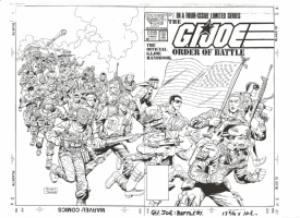Vintage G.I. Joe cover for sale Herb Trimpe Comic Art