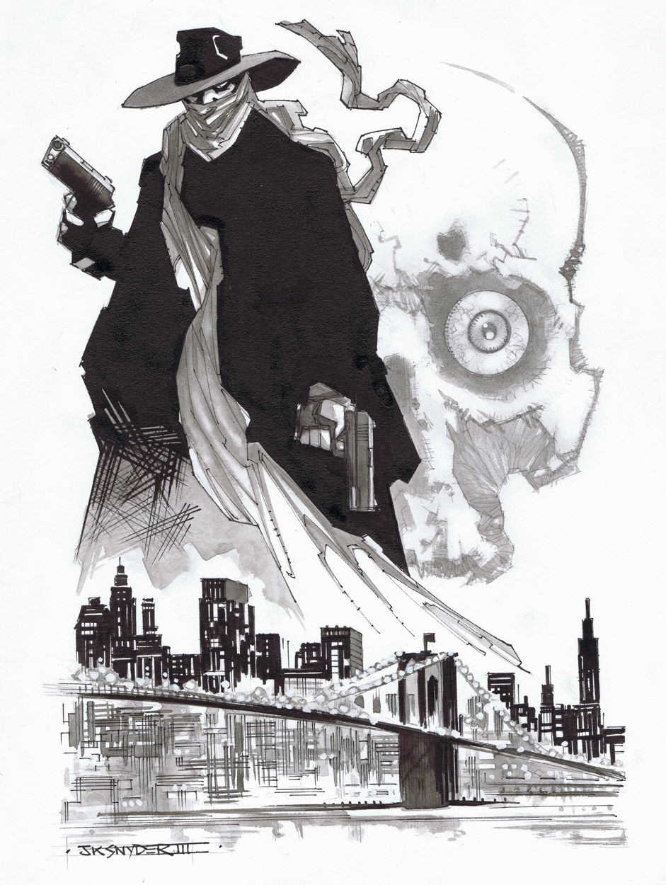 The Shadow - John K Snyder III, in Link W Herrman's Pulp Heroes Comic ...