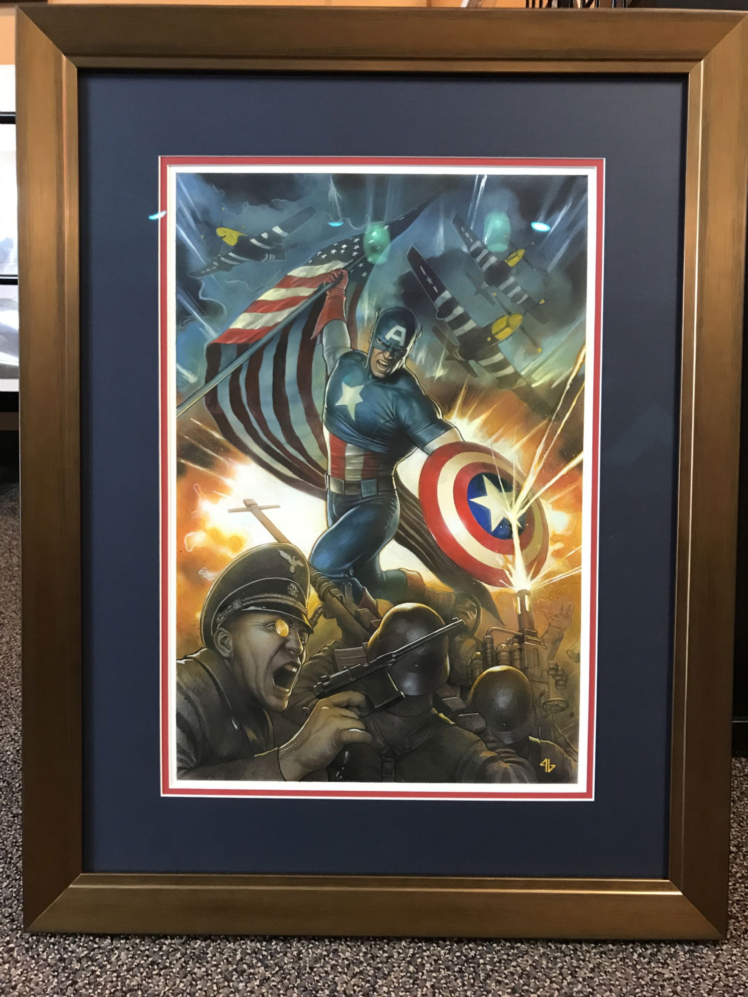 Captain America #695 Variant - Adi Granov, in Chris Nordeen's Published ...