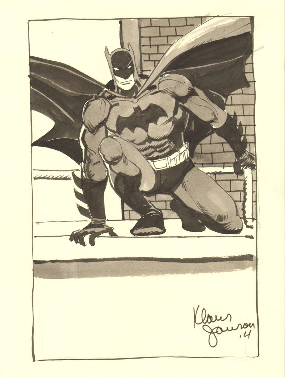 Batman by Klaus Janson, in Chris Nordeen's Commissions and misc. Comic ...