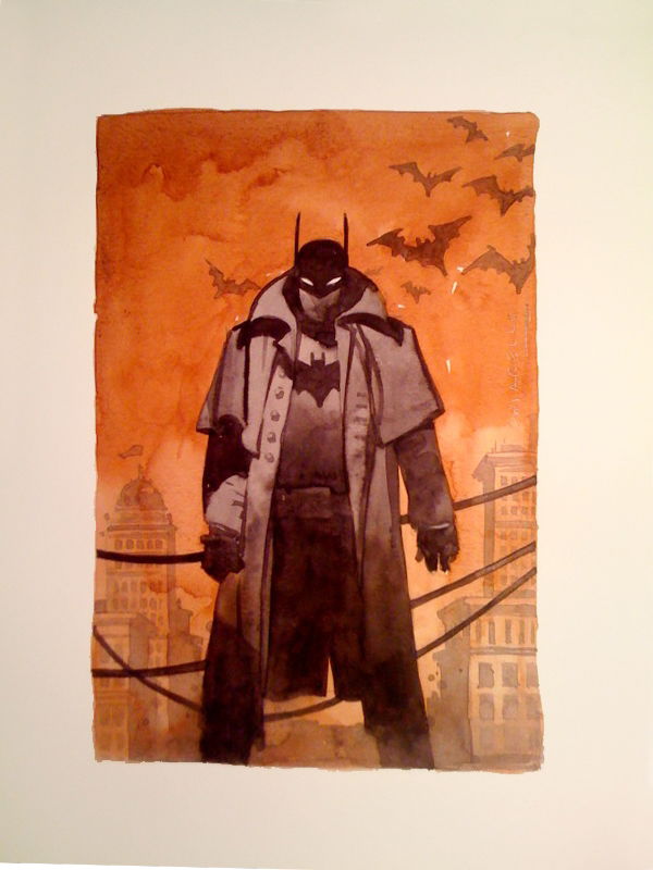 Batman/Houdini by Mark Chiarello, in Doctor Fantastic's Mark Chiarello  Comic Art Gallery Room