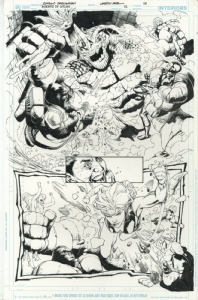 Agents of Atlas Vol. 3 Issue 1 page 26 by Carlo Pagulayan, Michael Jason Paz, and Jeff Parker Comic Art