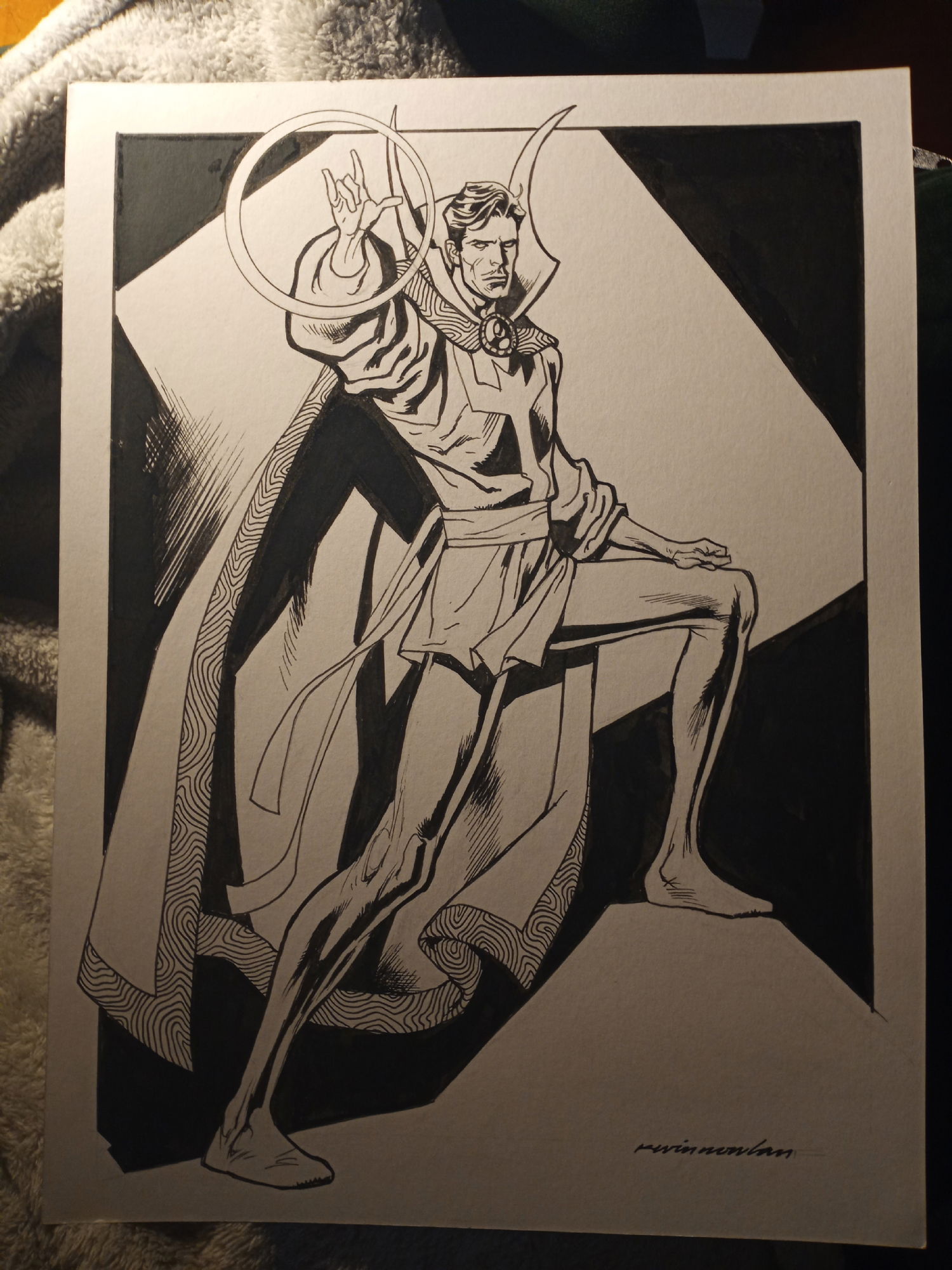 Doctor Strange by Kevin Nowlan, in Doctor Fantastic's KEVIN NOWLAN ...