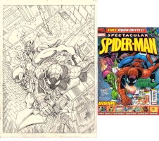 Spectacular Spider-Man #137 by John Royle Spidey Friendly Neighborhood Amazing Spiderman Spidey Peter Parker Green Goblin Superior Norman Osborn Harry Osborn Grail! Grail! Grail!, Comic Art