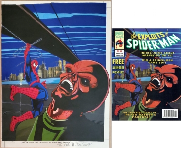 The Exploits of Spider-Man #9 The Spectacular Spider-Man  Amazing Friendly Neighborhood Spiderman Spidey Super Stories the Red Skull, Comic Art