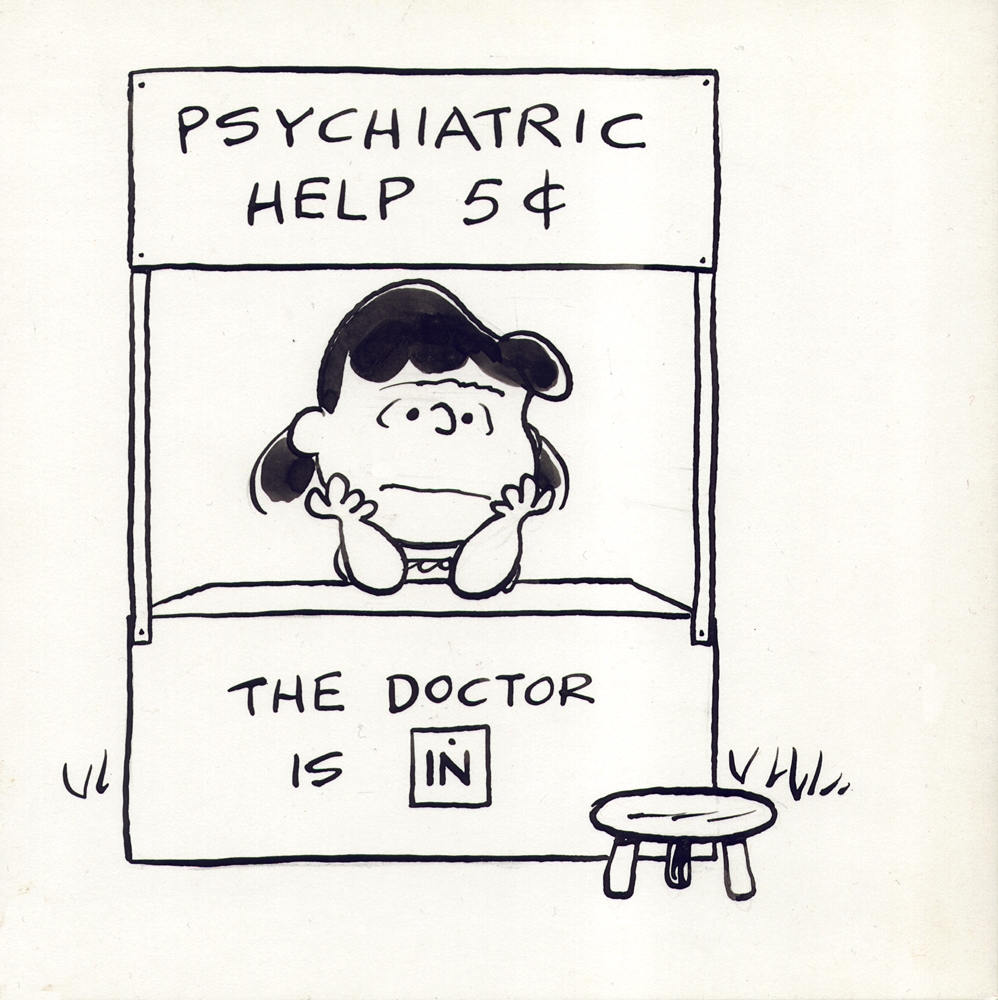 charles-schulz-lucy-the-doctor-is-in-in-rob-stolzer-s-schulz-charles-m-comic-art-gallery-room