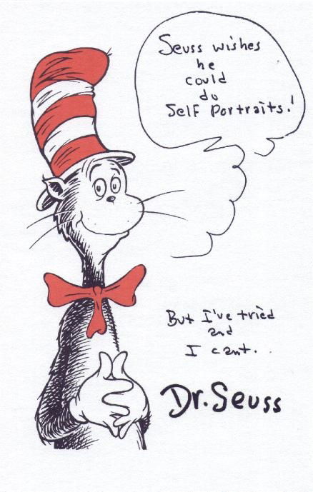 Dr. Seuss -- No Self Portrait, in Rob Stolzer's Seuss, Dr. (Geisel ...