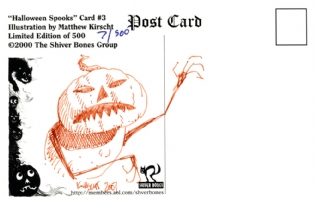 Spooky Pumpkinman || Matthew Kirscht, Comic Art