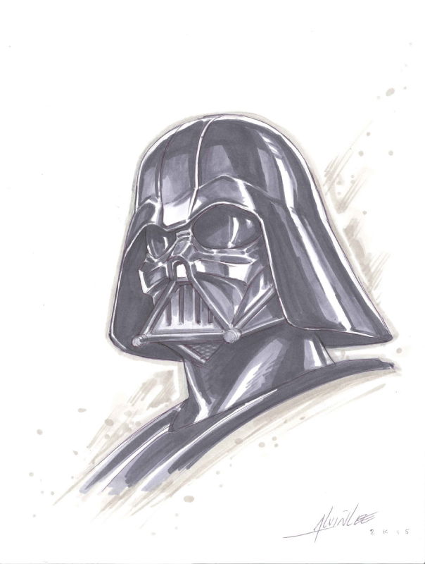 Alvin Lee - Star Wars - Darth Vader, in Corey Aalbers's Alvin Lee Comic ...