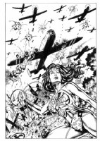 Wonder Woman: Michael Jason Paz / Geof Isherwood Comic Art