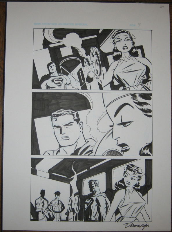 Justice League The New Frontier Special Page 3, In John Hicks's Darwyn ...