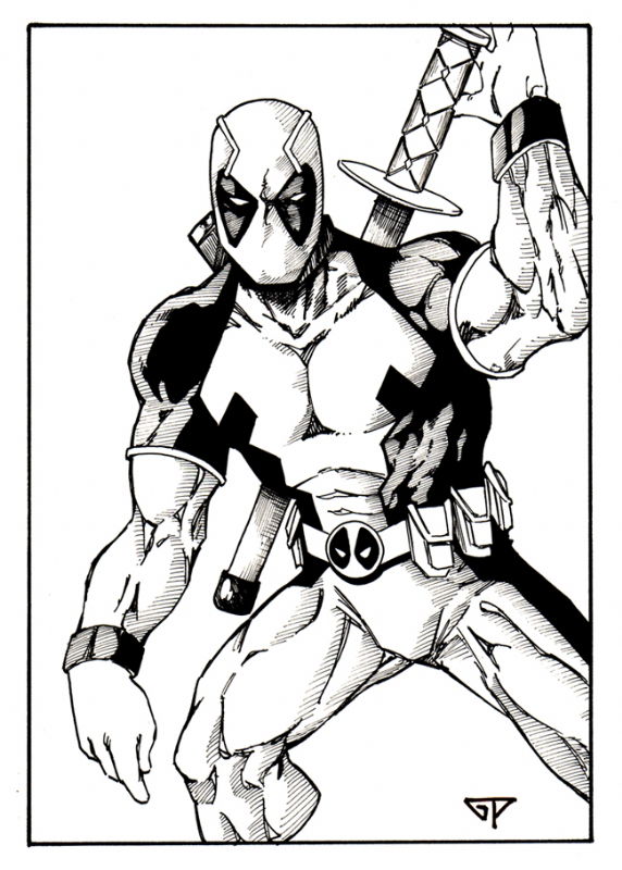 DEADPOOL, in Guillaume Prevost's Guillaume Prevost Stuff Comic Art ...