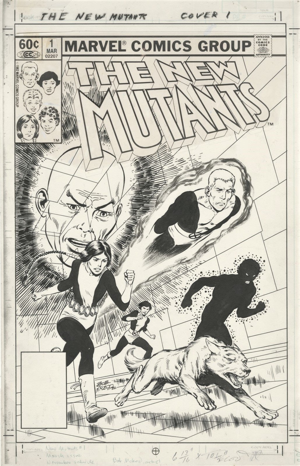 The New Mutants #2 (Apr 1983, Marvel)