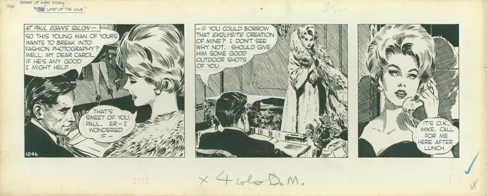 David Wright - Carol Day Daily Comic Strip #1046 (London Daily Mail, 1 ...