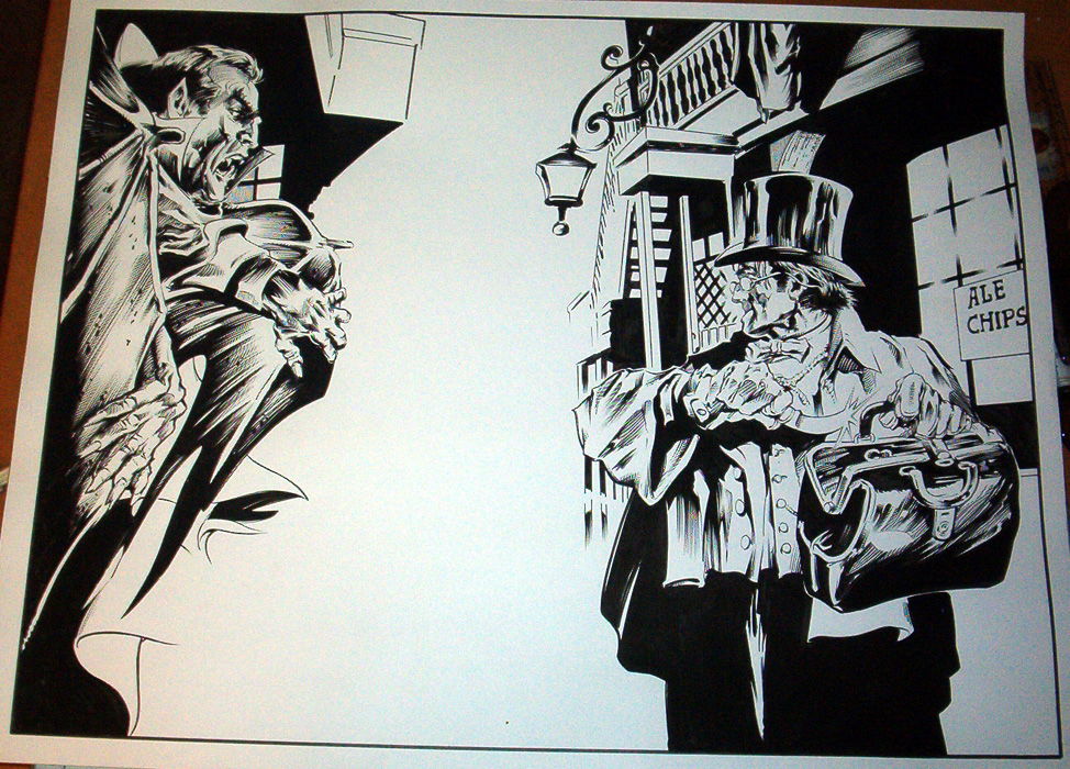 Gene Colan - Dracula & Jack the Ripper 7, in Dave Gutierrez's Simon ...