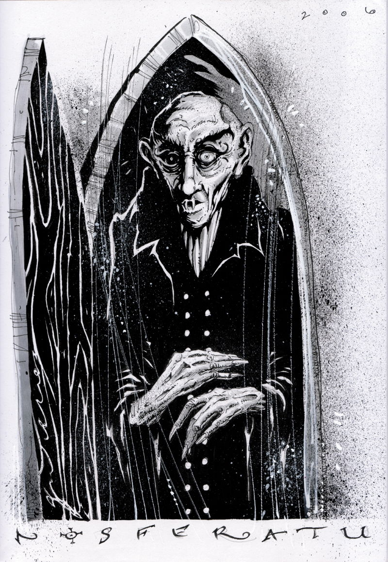 Nosferatu - Sketchbook, in Dave Gutierrez's My Stuff 5 Comic Art ...