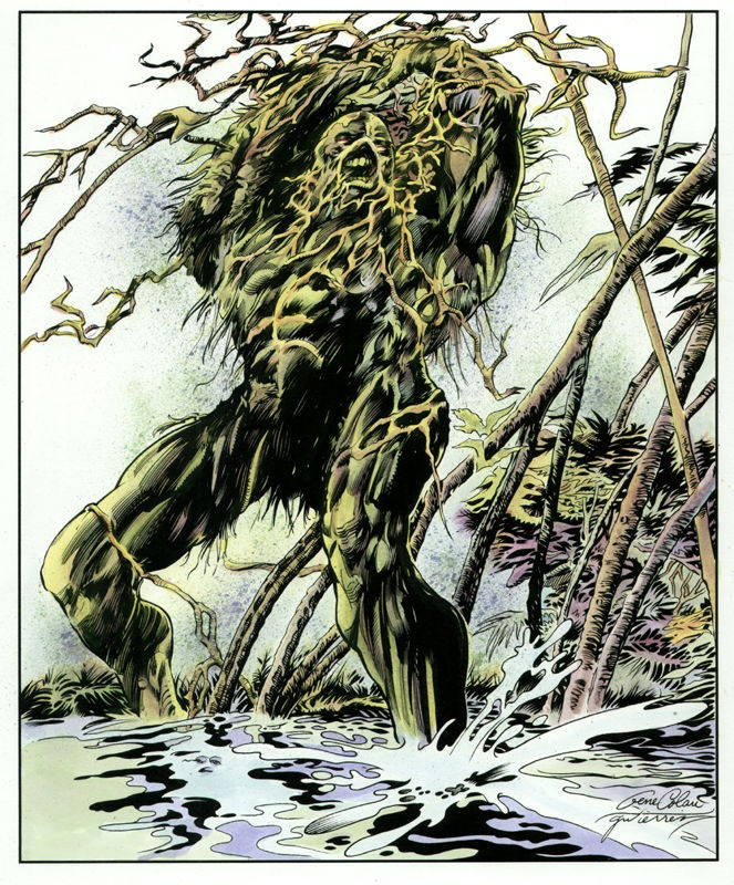 Gene Colan - Swamp Thing Color, in Dave Gutierrez's My Hand-Colored ...