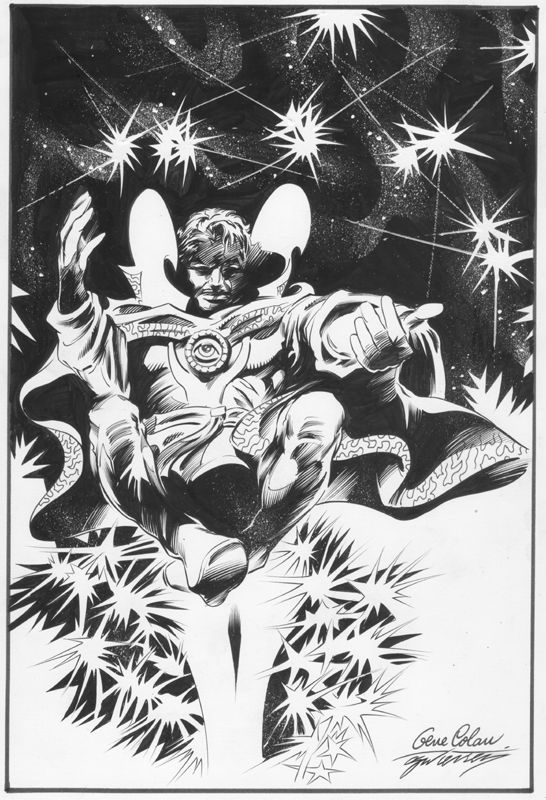 Gene Colan Dr Strange Inks In Dave Gutierrezs My Inking Commissions