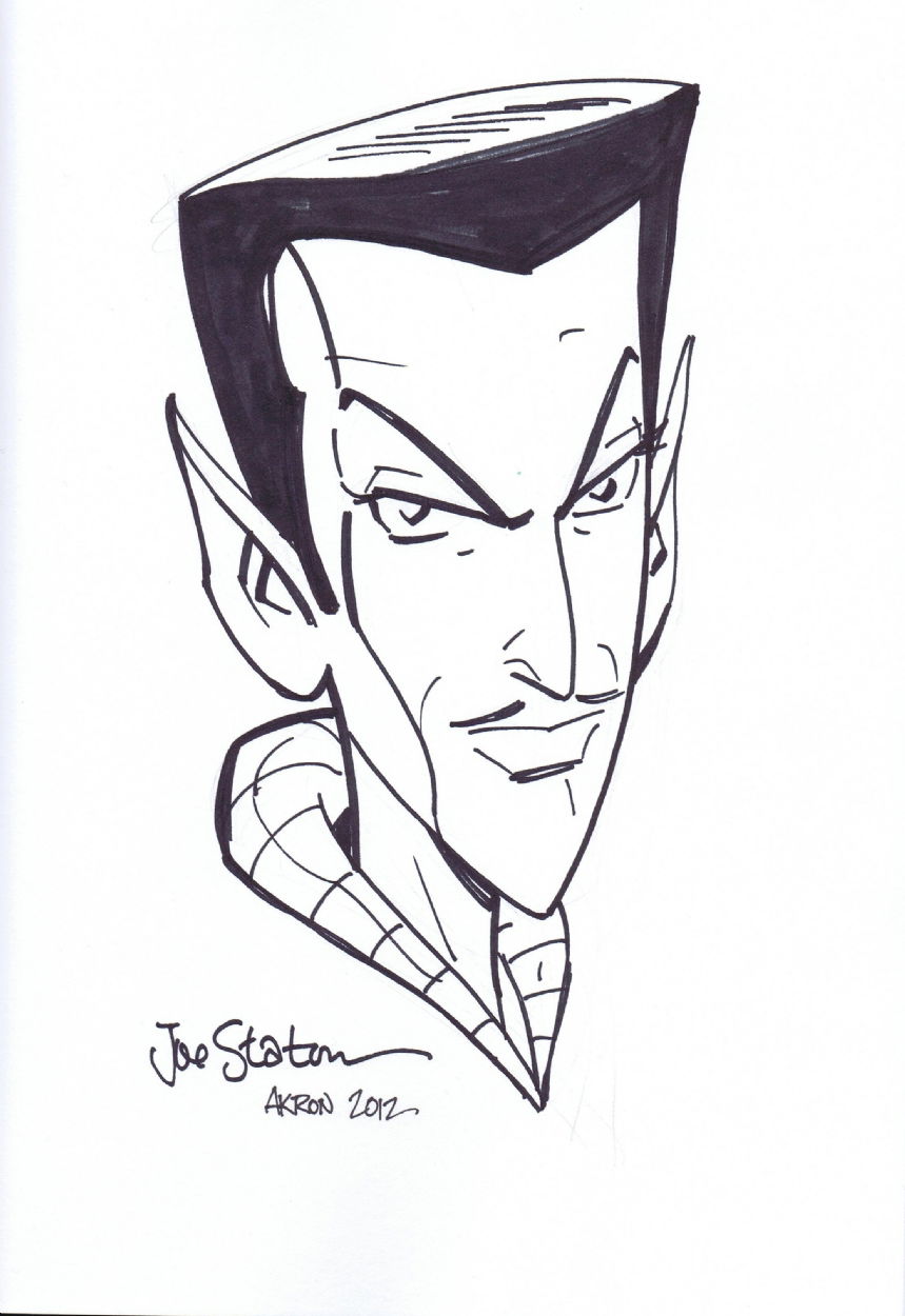 Sinestro By Joe Staton In Paul Greers Convention Sketches And