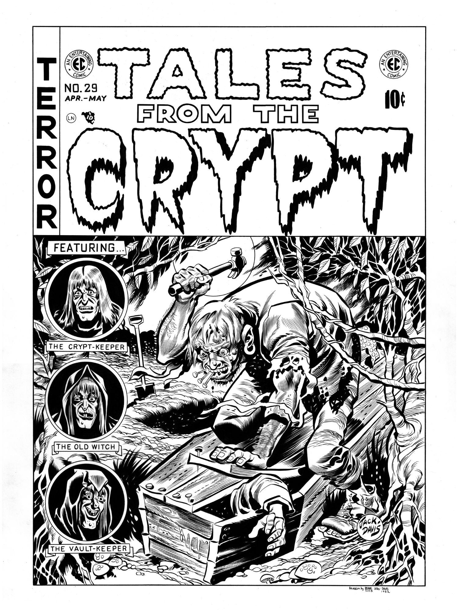 Tales from the Crypt #29 cover recreation, in Chris Kohler's Cover ...