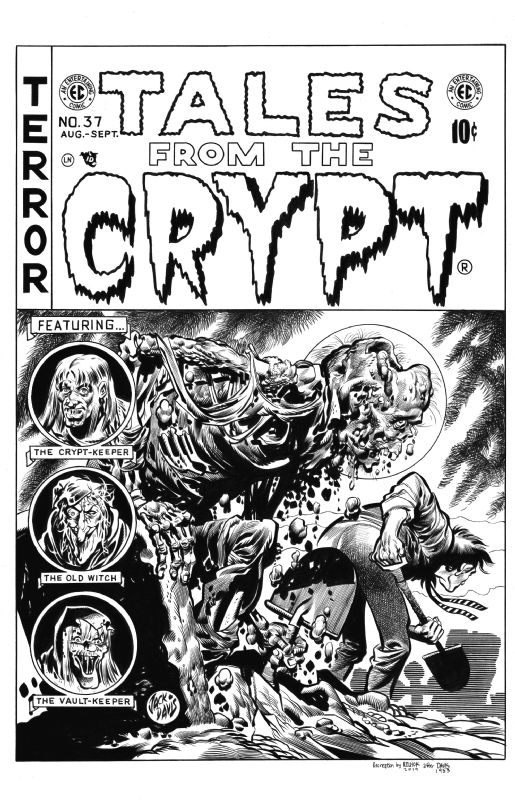 Tales from the Crypt #37 Cover Recreation, in Chris Kohler's Cover ...